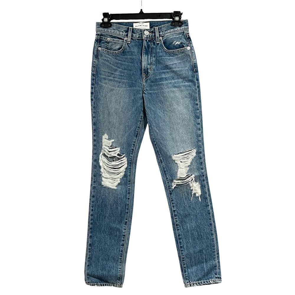 SLVRLAKE Roxy Straight Leg Jeans - Picture 3 of 16